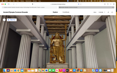 Project Olympia: Stunning new 3D AI preservation of the grounds and games of the ancient Olympics