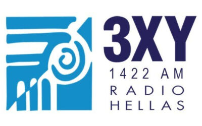 Live interview on Radio 3XY Hellas (in English & Greek).