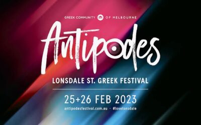 First literary quarter at Australia’s biggest Greek festival (Feb 25 – 26, 2023)…